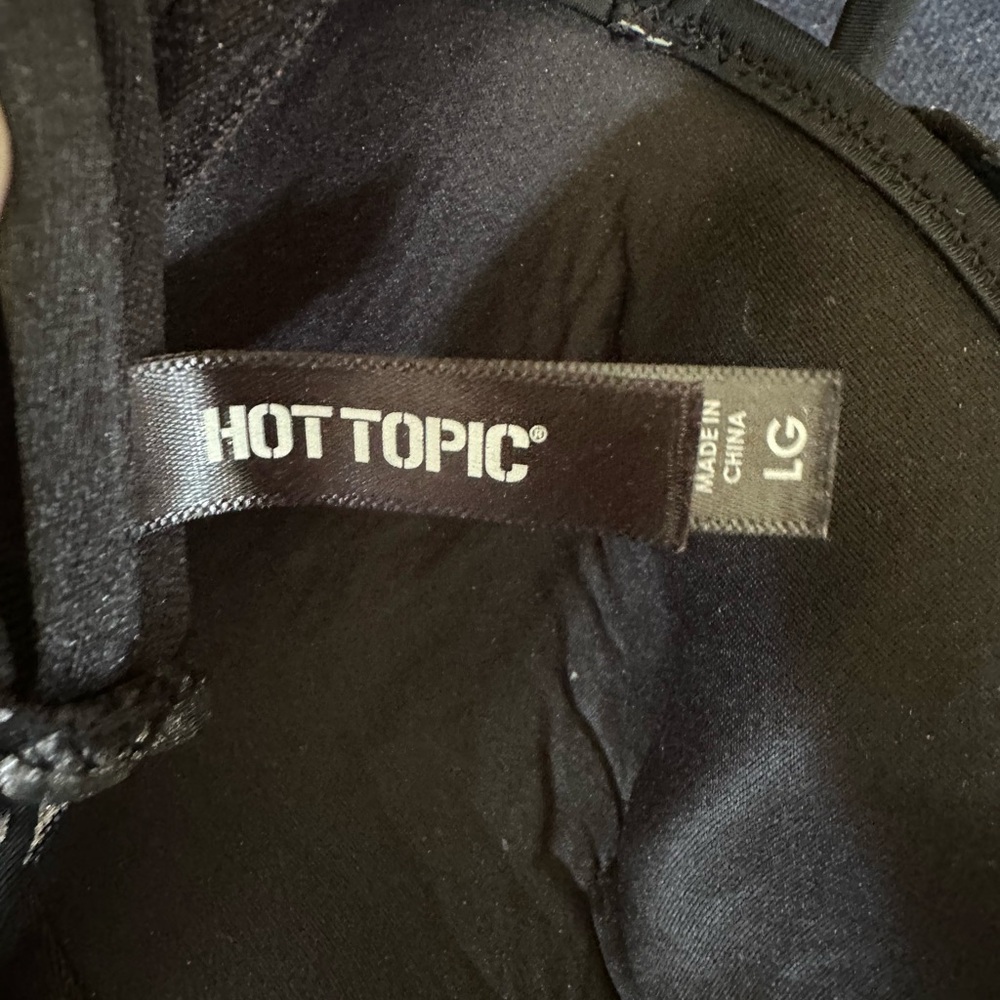 Hot Topic Black and silver scales Bikini Set - Picture 3 of 5